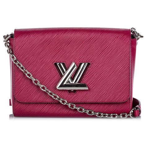 lv twist mm bag price|lv bag with pink strap.